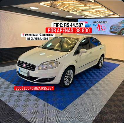 FIAT LINEA 1.8 ABSOLUTE 16V FLEX 4P AUTOMATIZADO FIAT LINEA 1.8 ABSOLUTE 16V FLEX 4P AUTOMATIZADO